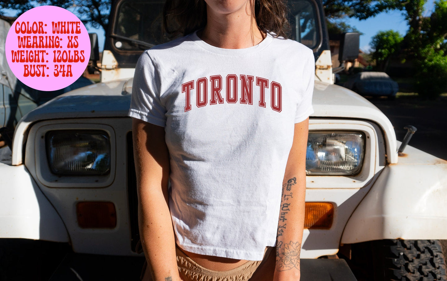 Toronto Baby Tee SNUG FIT Gifts Shirt Tshirt for Her Women Trendy Aesthetic 90s Y2K Summer Pink Blue White Sport Grey Graphic Tee – Soft Feel · Top Pick For Any Outfit