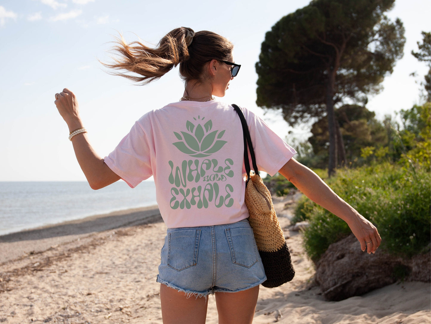 Inhale Exhale Yoga T Shirt Yoga Shirt Namaste TShirt Yoga Apparel Inhale Exhale Shirt for Yoga Zen Shirt Boho Yoga Shirt Graphic Tee – Fan Favorite · Top Pick For Any Outfit