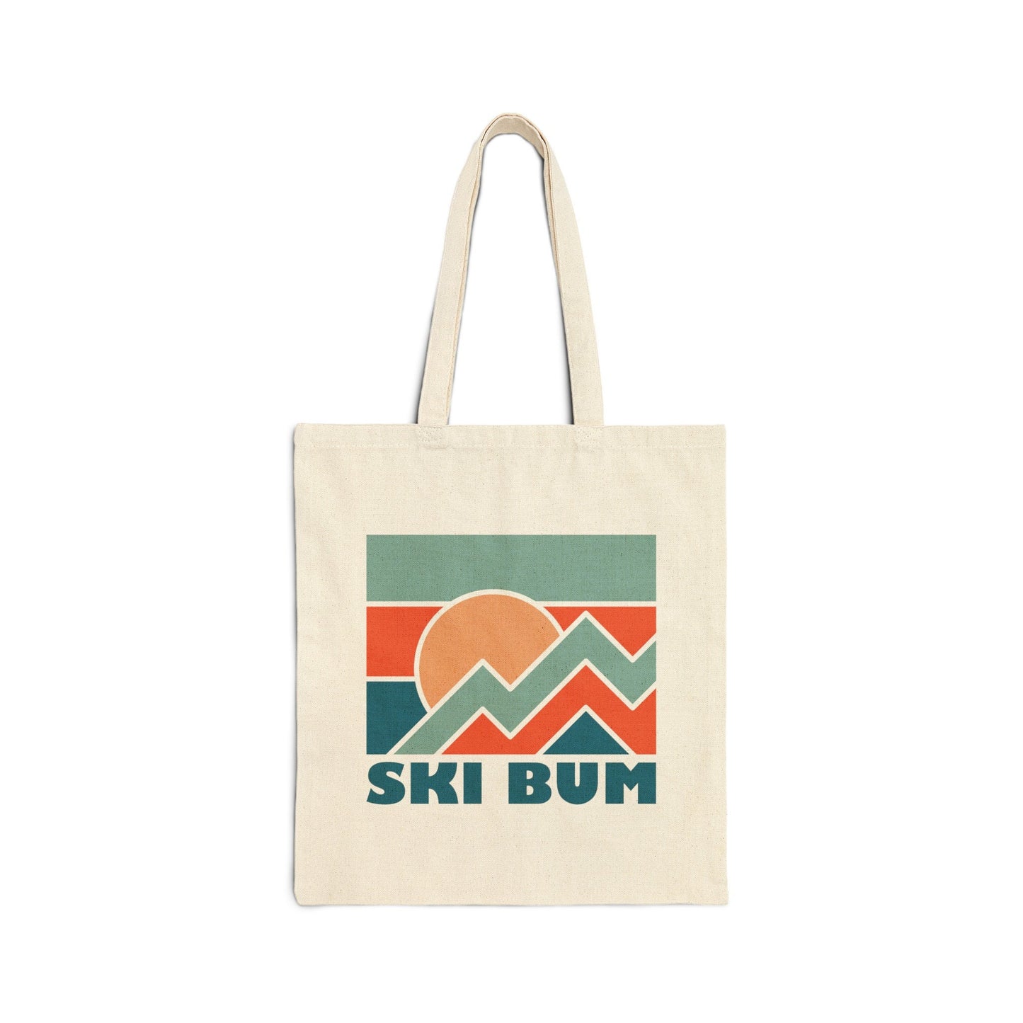 Ski Bum Cotton Canvas Ski Bum Tote Bag Personalization Available Tote Bag – Easygoing Wear · Perfect For Daily Wear