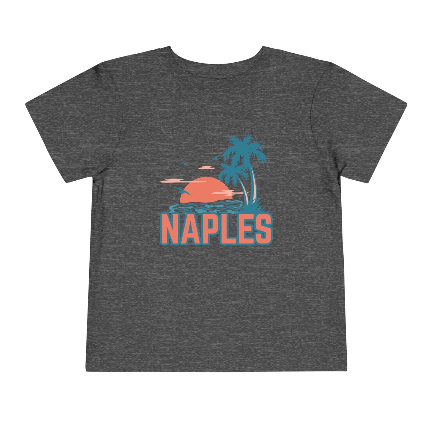 Naples Florida Toddler TShirt Retro Palm Tree Toddler Naples Shirt Personalization Available Graphic Tee – Soft Feel · Great Gift For Fans