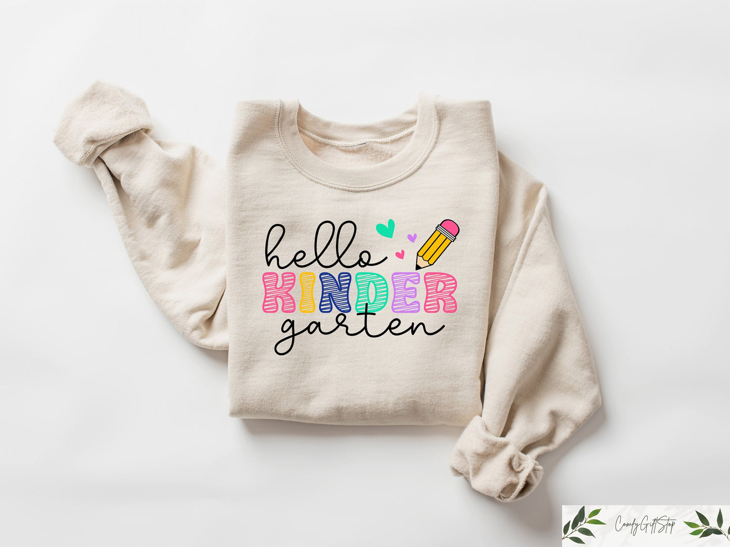 Hello Kindergarten Shirt Kindergarten Rainbow Shirt Kindergarten Teacher Shirt Back To School Tshirt Teacher Gift Teacher Appreciation Graphic Tee – Premium Graphic · High-Quality Print