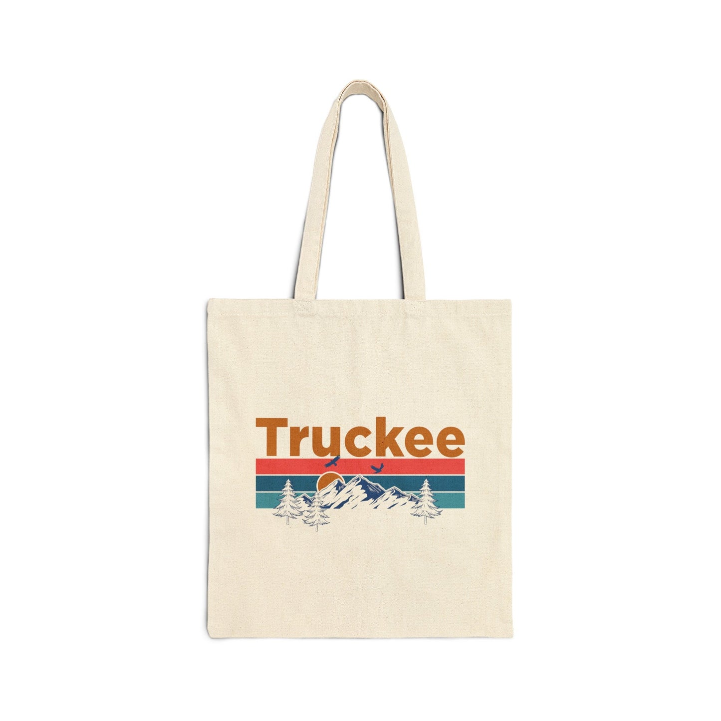 Truckee California Tote Bag Cotton Canvas Truckee Bag Personalization Available Tote Bag – Bold Style · Perfect For Daily Wear