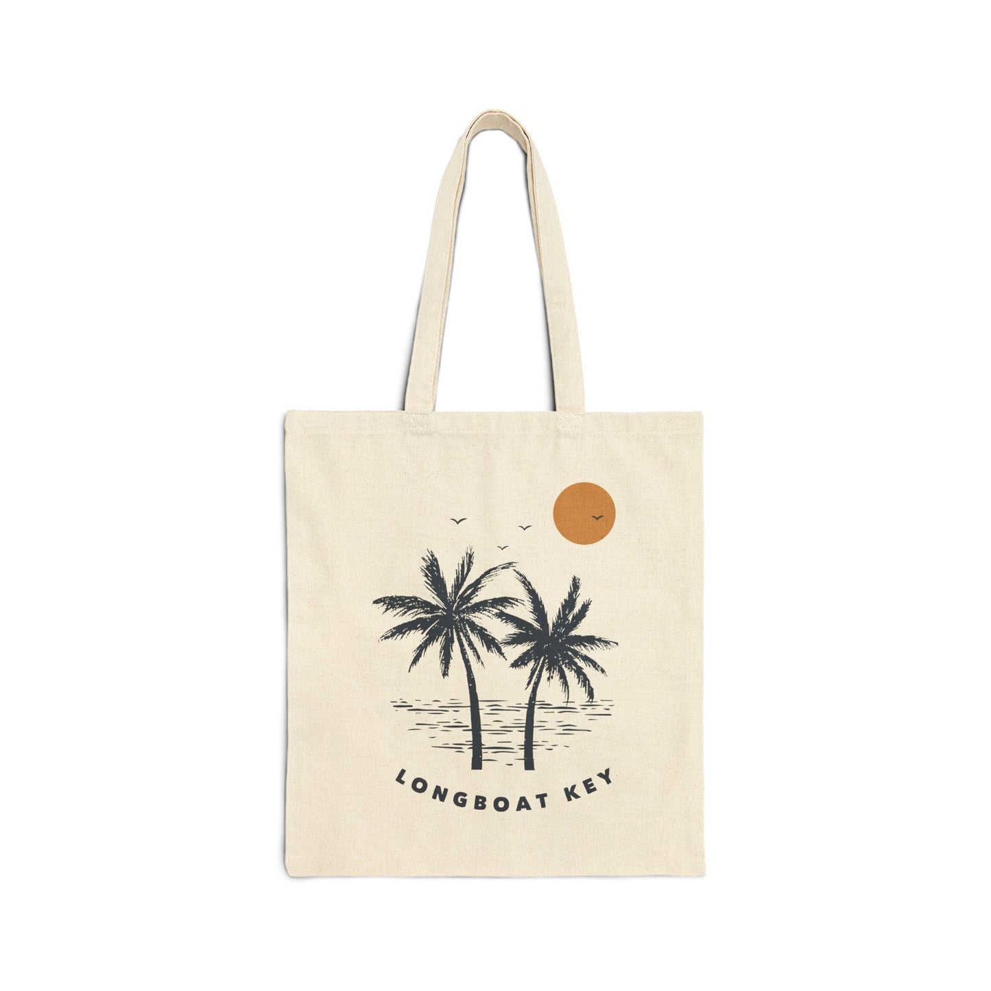 Longboat Key Florida Tote Bag Cotton Canvas Longboat Key Bag Personalization Available Tote Bag – Cozy Vibes · Trending Graphic Apparel