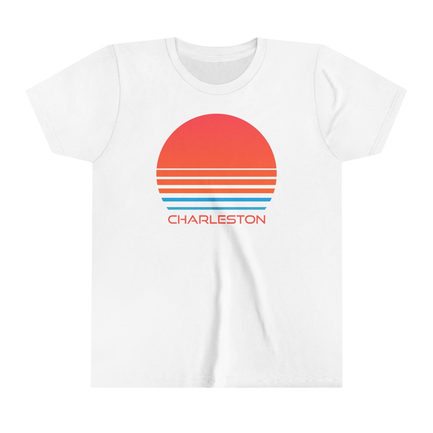 Charleston South Carolina Youth Shirt Retro 80s Charleston Kid39s TShirt Personalization Available Graphic Tee – Cozy Vibes · Must-Have Style