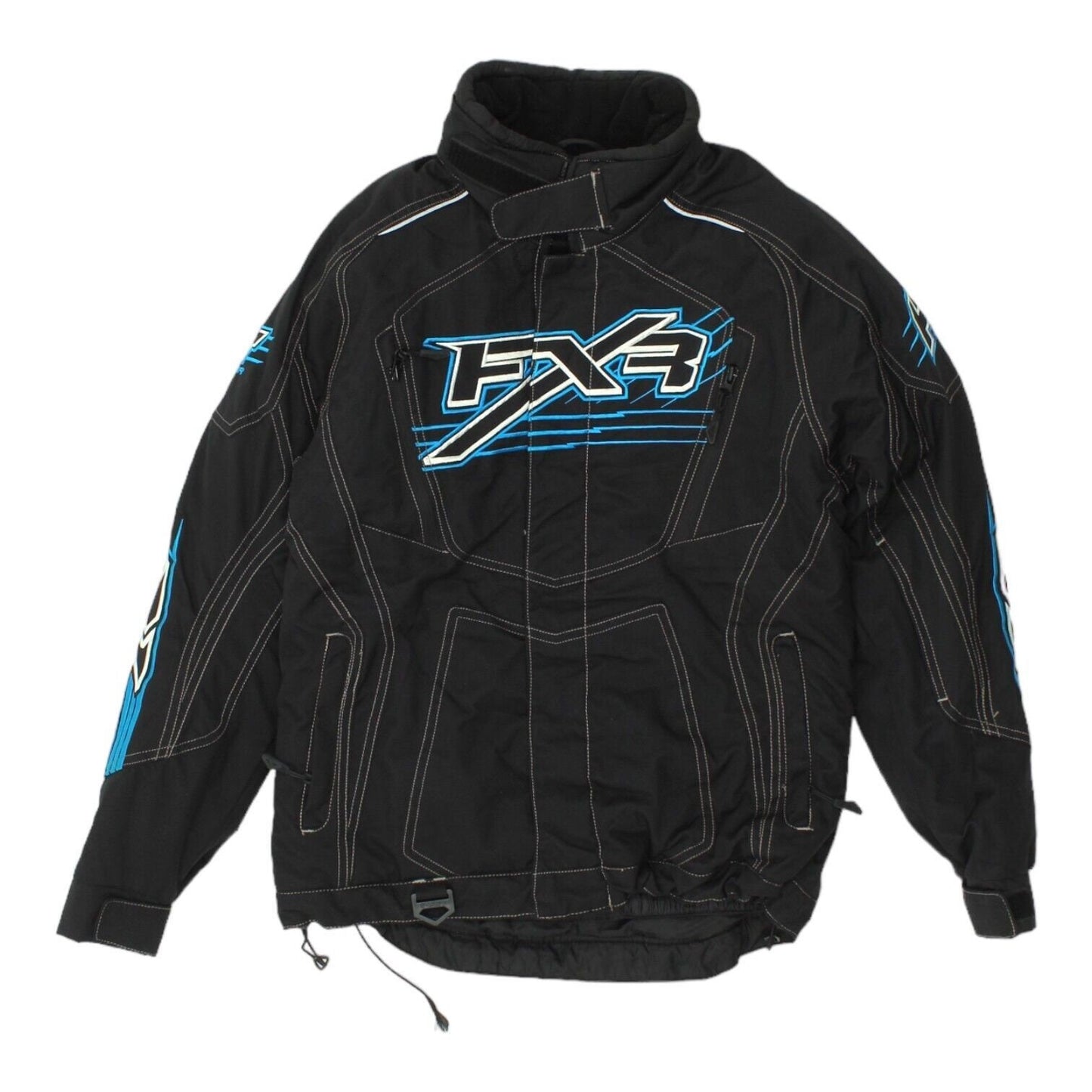 FXR Racing Womens Black Quilted Nitro Girl Motorcycle Jacket Vintage Nylon VTG Graphic Tee – Soft Feel · Top Pick For Any Outfit