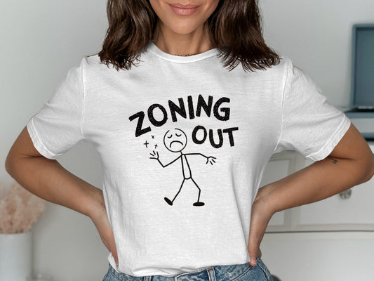 Zoning Out T Shirt Graphic Tee – Cozy Vibes · Great Gift For Fans