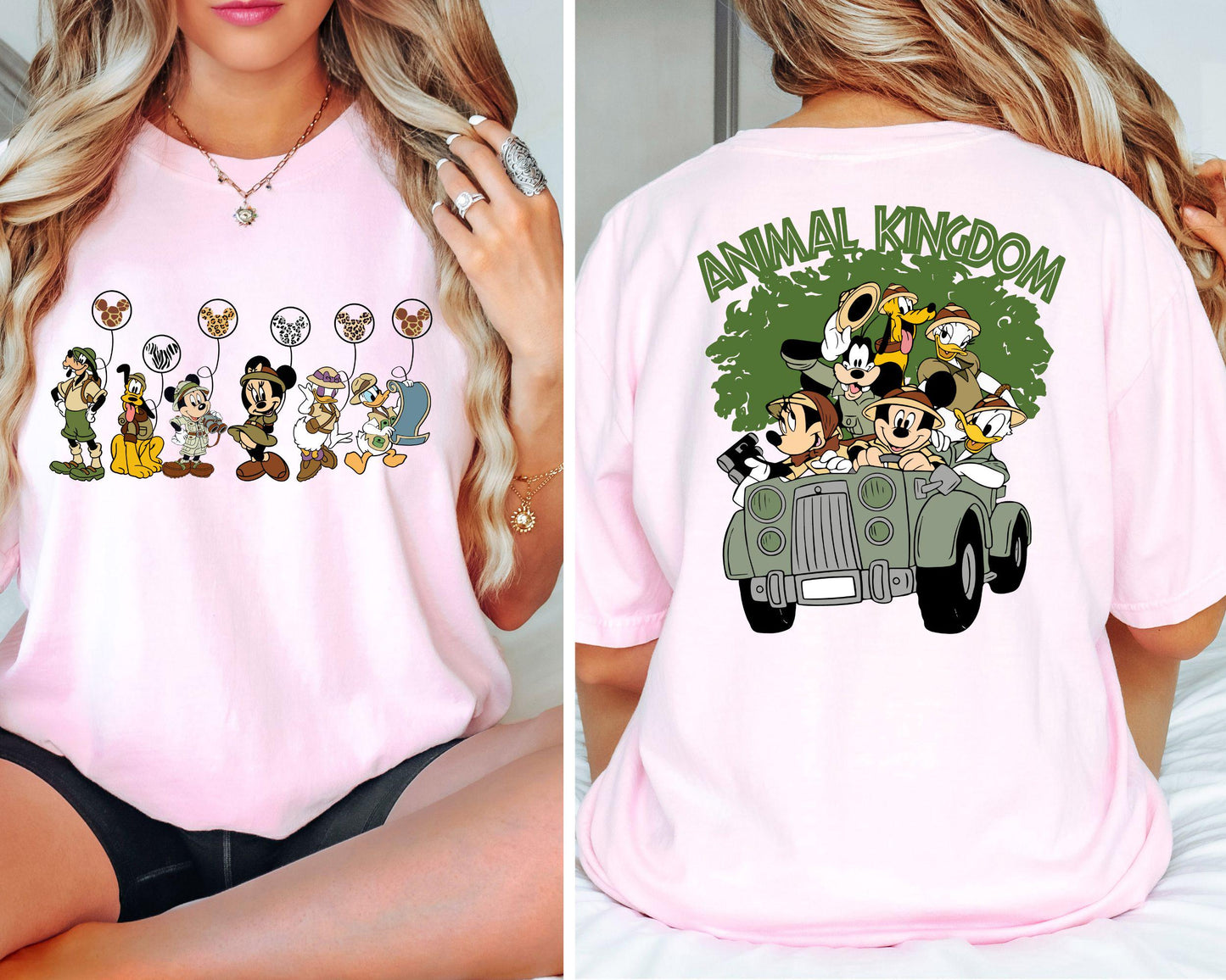 Disney Animal Kingdom Two sided Tee Mickey And Friends Safari Balloons Matching Tee Disney Safari Family Trip ShirtDisney Safari Mode Tee Graphic Tee – Cozy Vibes · Trending Graphic Apparel