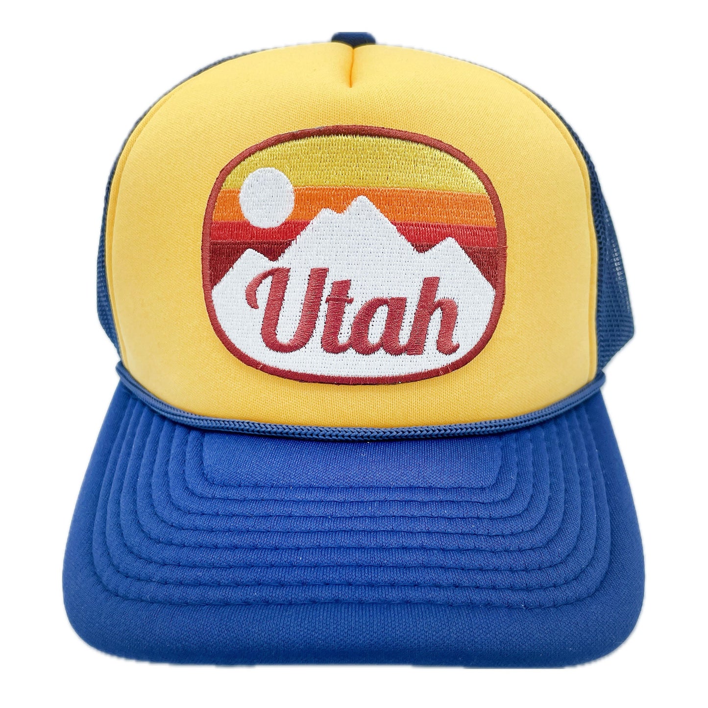 Utah Trucker Hat Retro Mountain Utah Snapback Hat Adult Hat Graphic Tee – Fan Favorite · Must-Have Style