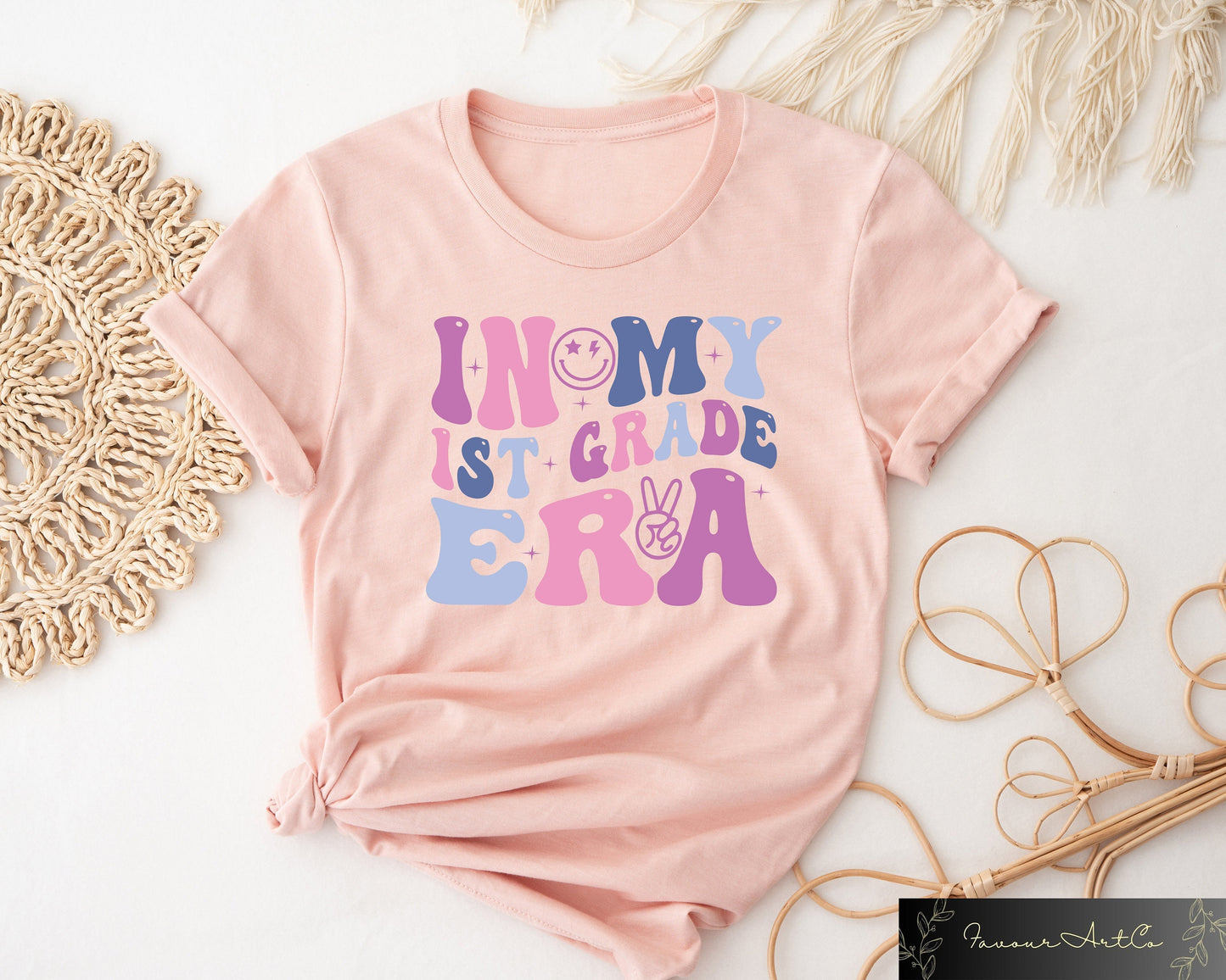 In My First Grade Era T Shirt First Grade Girl Shirt Hello First Grade Toddler Tee Back to School Shirt First Grade Back To School Gifts Graphic Tee – Premium Graphic · Perfect For Daily Wear