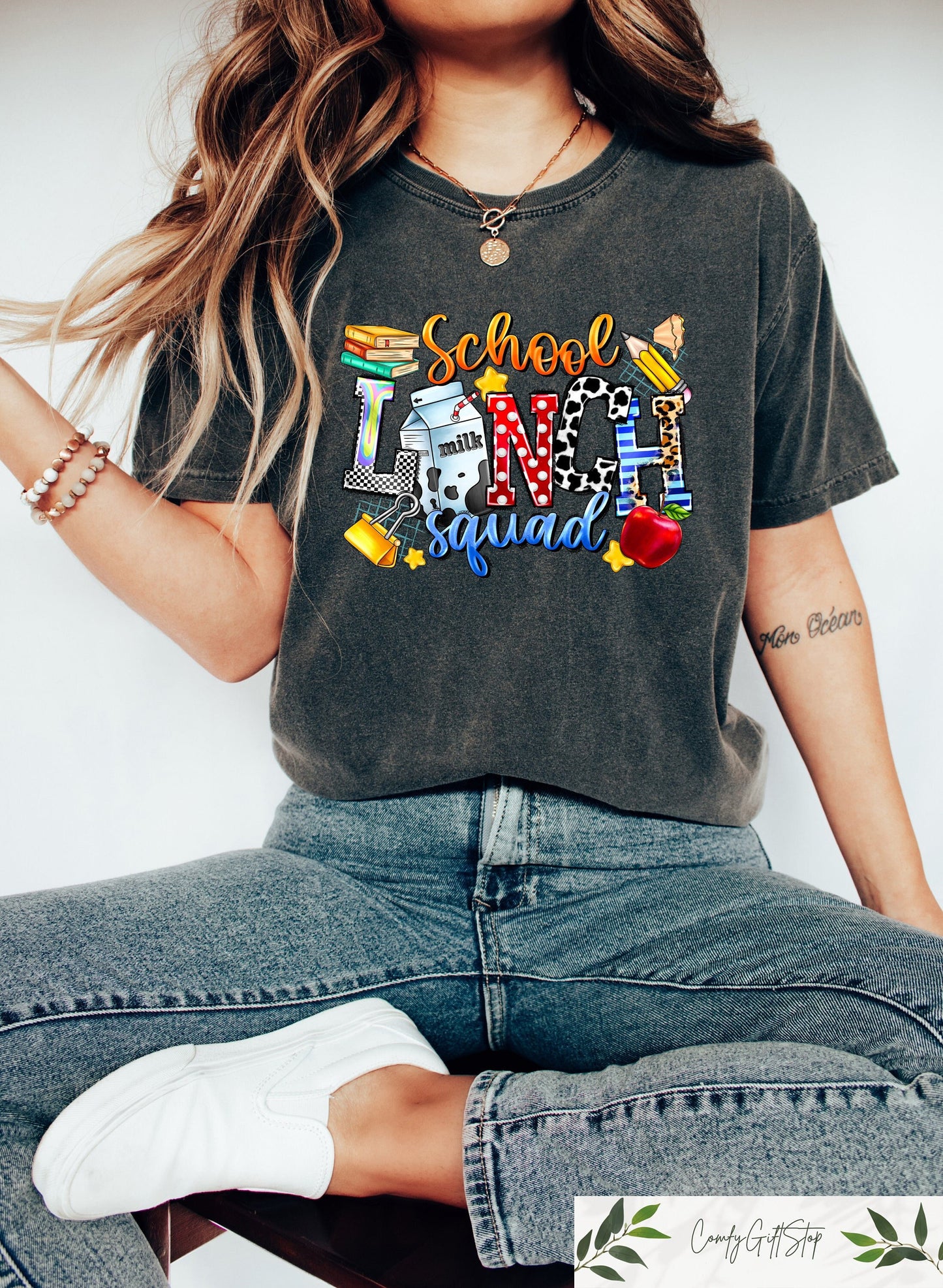 Lunch Squad Shirt School Lunch Ladies Shirt Cafeteria Worker T Shirt Back To School Gift Lunch Lady Shirt Teacher Shirt Graphic Tee – Soft Feel · Must-Have Style