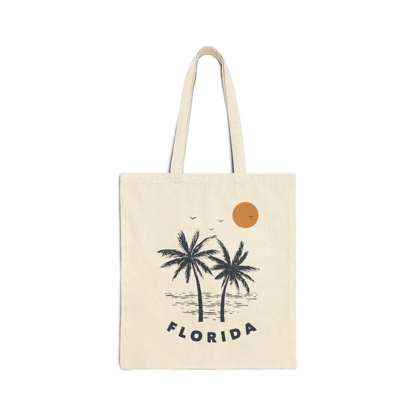 Florida Tote Bag Cotton Canvas Florida Bag Personalization Available Tote Bag – Easygoing Wear · Great Gift For Fans