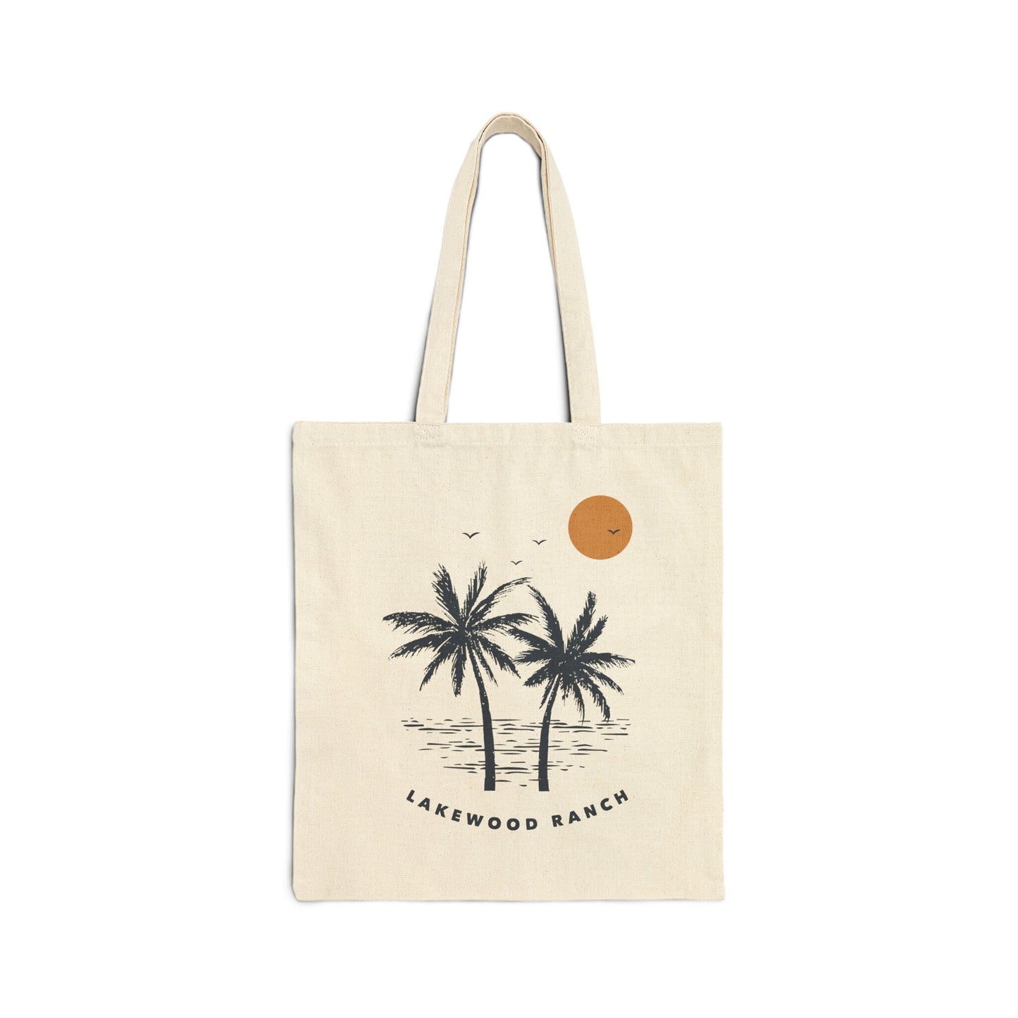 Lakewood Ranch Florida Tote Bag Cotton Canvas Lakewood Ranch Bag Personalization Available Tote Bag – Aesthetic Look · High-Quality Print
