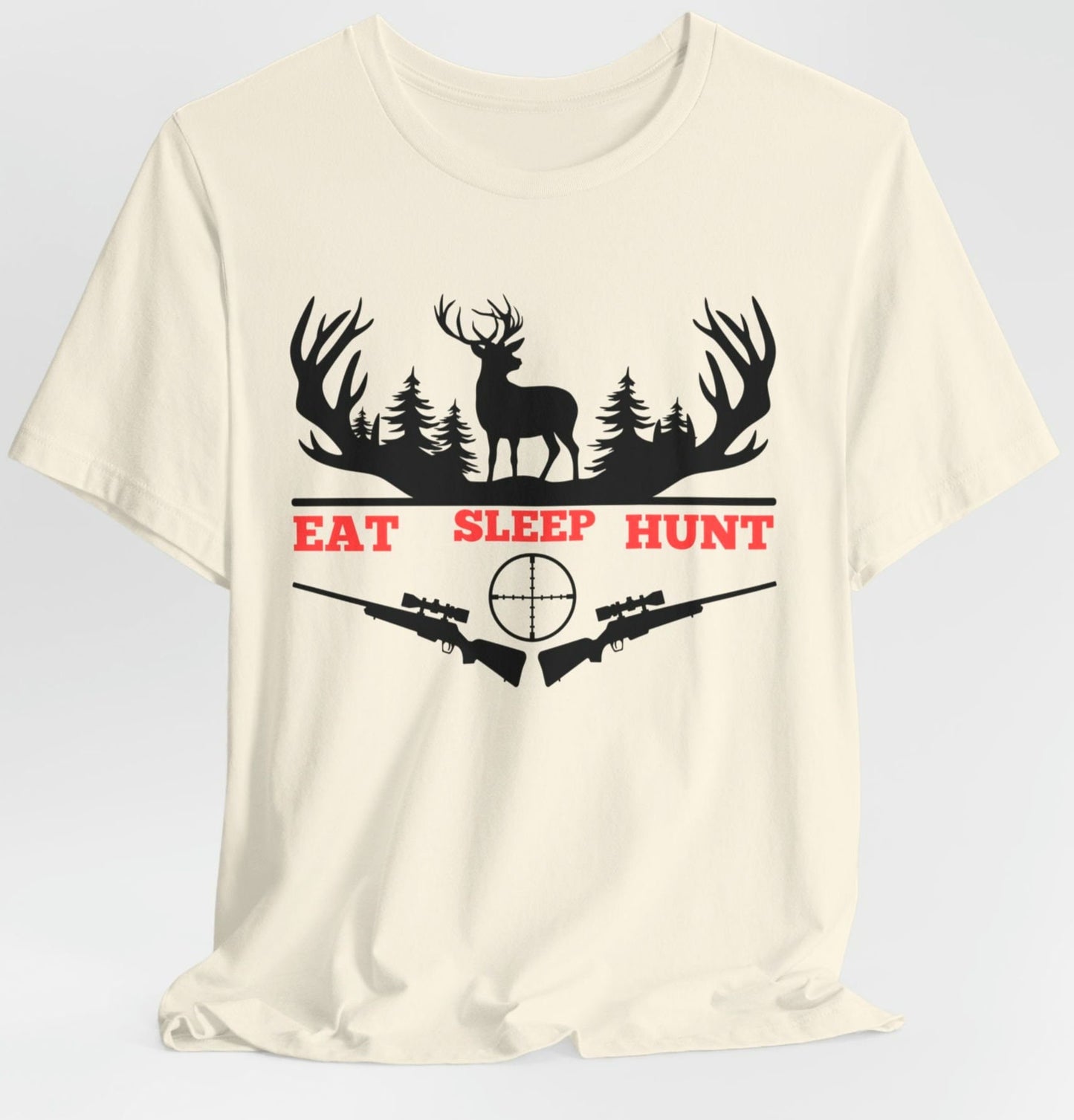 Deer Hunting Shirt Whitetail Buck Deer Tshirt Gift For Men Lady Hunter Deer Camp Tee High Quality Unisex Jersey Short Sleeve Tee Jersey – Aesthetic Look · High-Quality Print