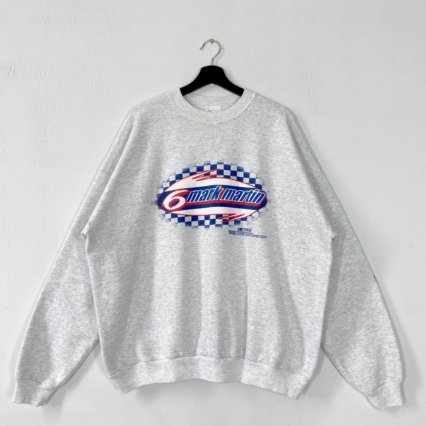 Vintage Mark Martin Sweatshirt Mark Martin Crewneck Mark Martin Sweater Pullover American Race Driver NASCAR Print Logo Grey XXLarge Sweatshirt – Fan Favorite · Top Pick For Any Outfit