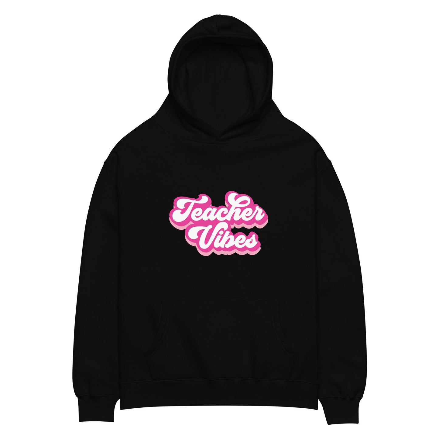 Teacher Vibes Back To School Unisex oversized hoodie Hoodie – Fan Favorite · Perfect For Daily Wear