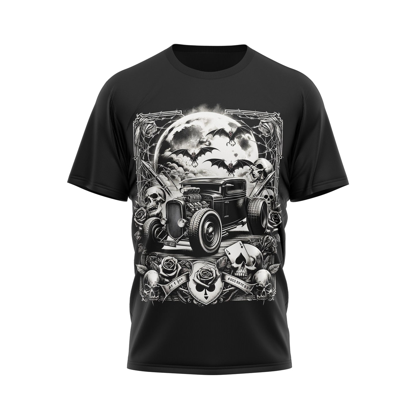 Model T The Deuce 1932 Hot Rod Gothic Men39s T Shirt Graphic Tee – Easygoing Wear · Perfect For Daily Wear
