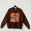 Vintage 80s Cleveland Browns Sweatshirt Cleveland Browns Crewneck Browns Sweater Pullover Sportswear NFL Cleveland Browns Print Logo Small Sweatshirt – Cozy Vibes · Trending Graphic Apparel