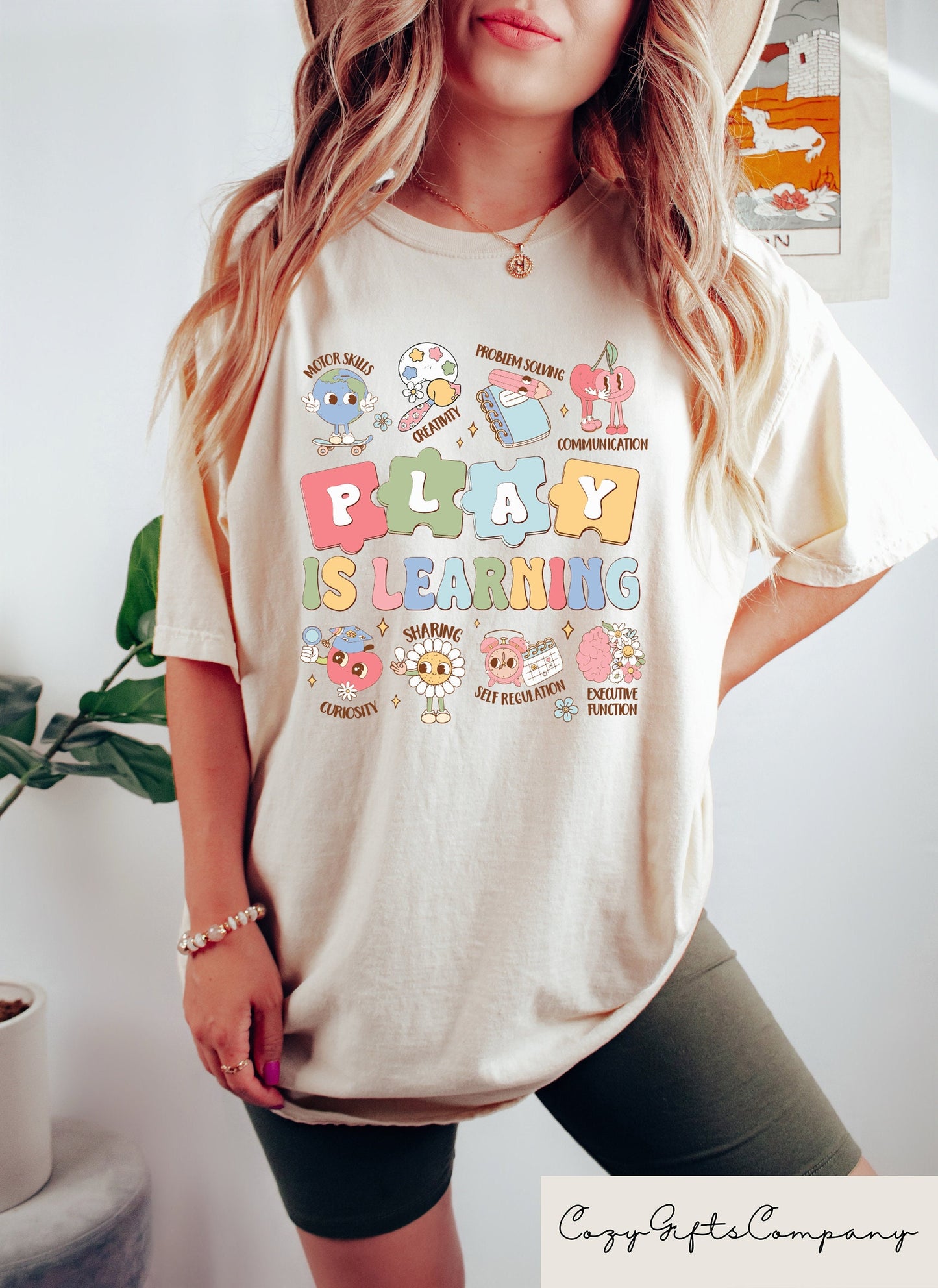 Retro Teacher Shirt Play Is Learning Teacher Shirt Back To School Tshirt Groovy Teacher Shirt First Day Of School Gifts Graphic Tee – Feel-Good Design · Trending Graphic Apparel