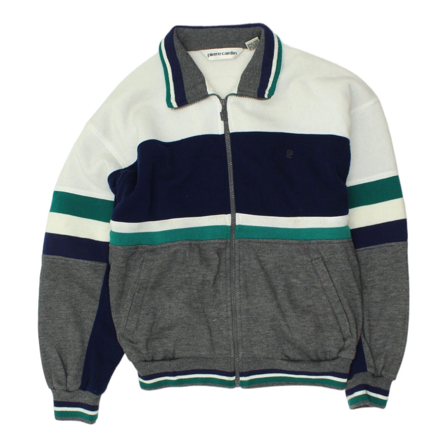 Pierre Cardin Mens White Navy Sweat Top Vintage Designer Collared Track Jacket Graphic Tee – Everyday Comfort · Trending Graphic Apparel