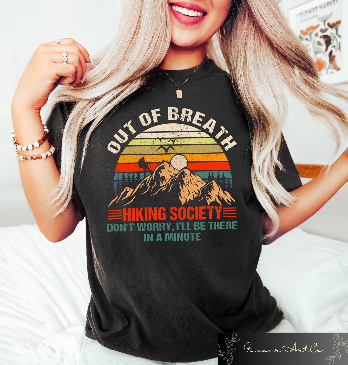 Out Of Breath Hiking Society Shirt Funny Hiking T Shirt Forest Camper Shirt Hiking Society Shirt for Camper Climber Shirt Camper Shirt Graphic Tee – Bold Style · Great Gift For Fans