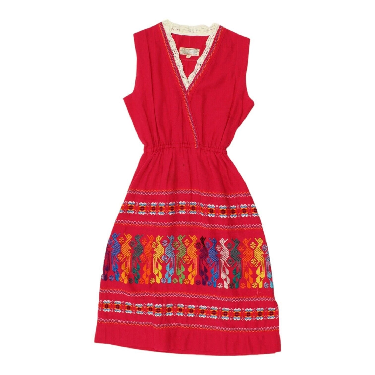 Liggia Imports Womens Red Sleeveless Lace V Neck Dress Vintage Luxury High End Graphic Tee – Soft Feel · Top Pick For Any Outfit