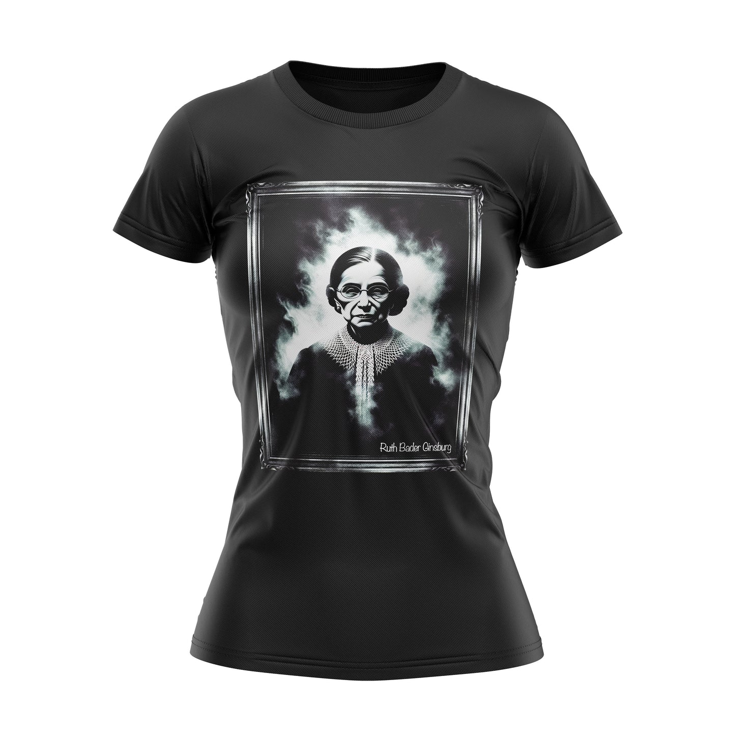 Legends of America Vintage Black Womes T Shirt of RGB Ruth Bader Ginsburg Graphic Tee – Easygoing Wear · Great Gift For Fans