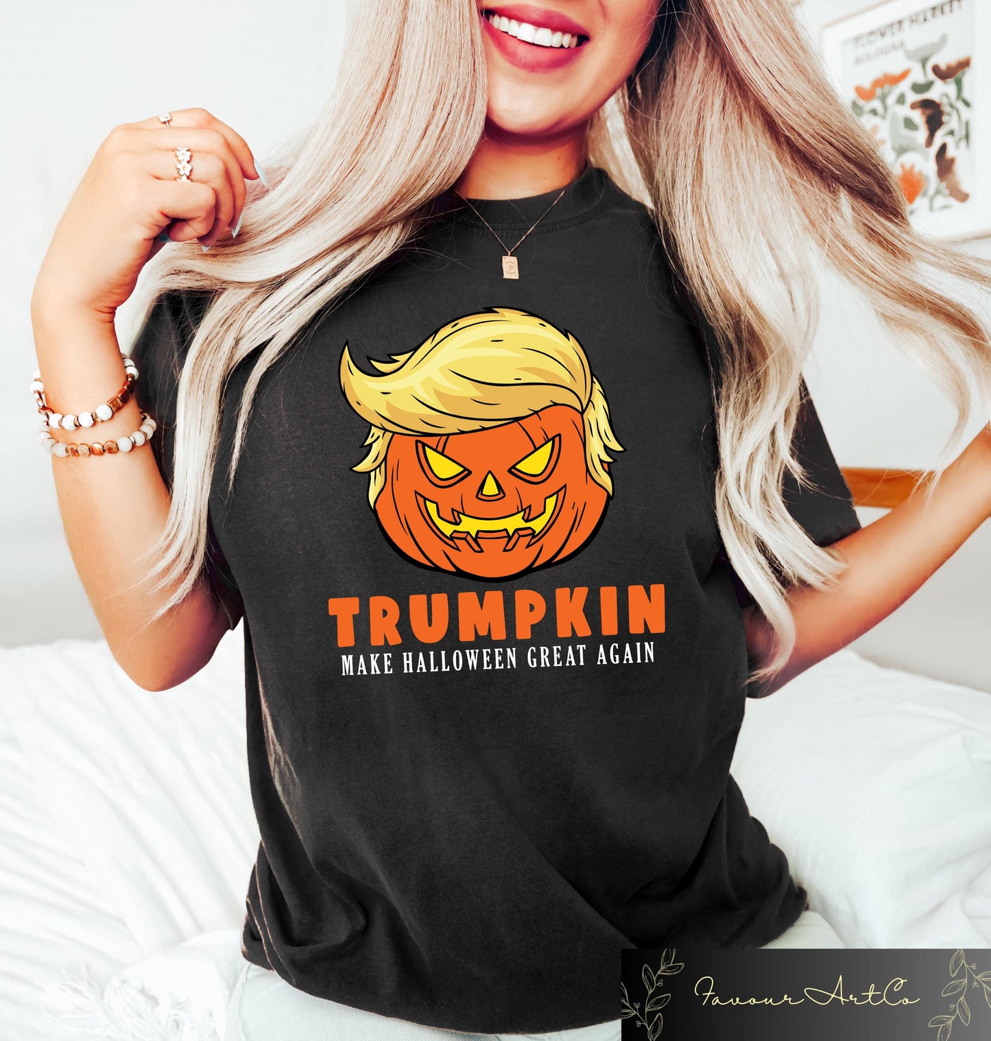 Halloween Trumpkin Shirt President Donald Trump 2024 Shirt Make Halloween Great Again Tee Republican Halloween Gift Trump Halloween Tee Graphic Tee – Bold Style · Great Gift For Fans