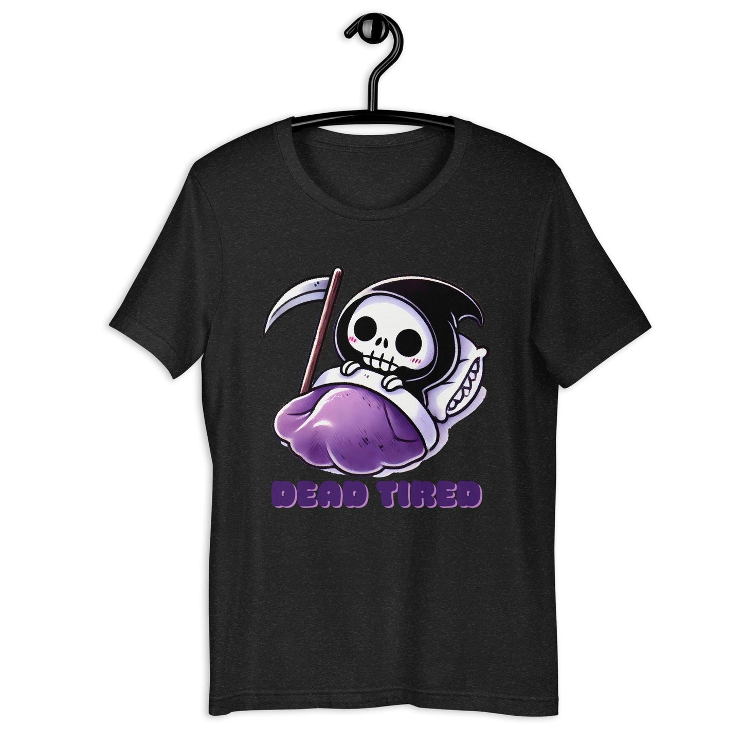 Dead Tired Reaper Unisex t shirt Graphic Tee – Everyday Comfort · Trending Graphic Apparel
