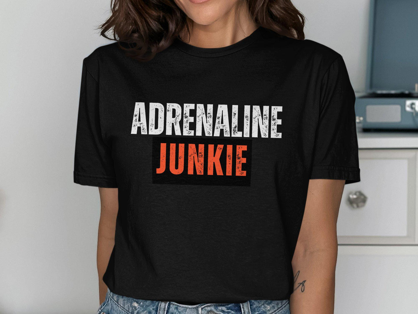 Adrenaline Junkie Graphic Tee – Fan Favorite · Top Pick For Any Outfit