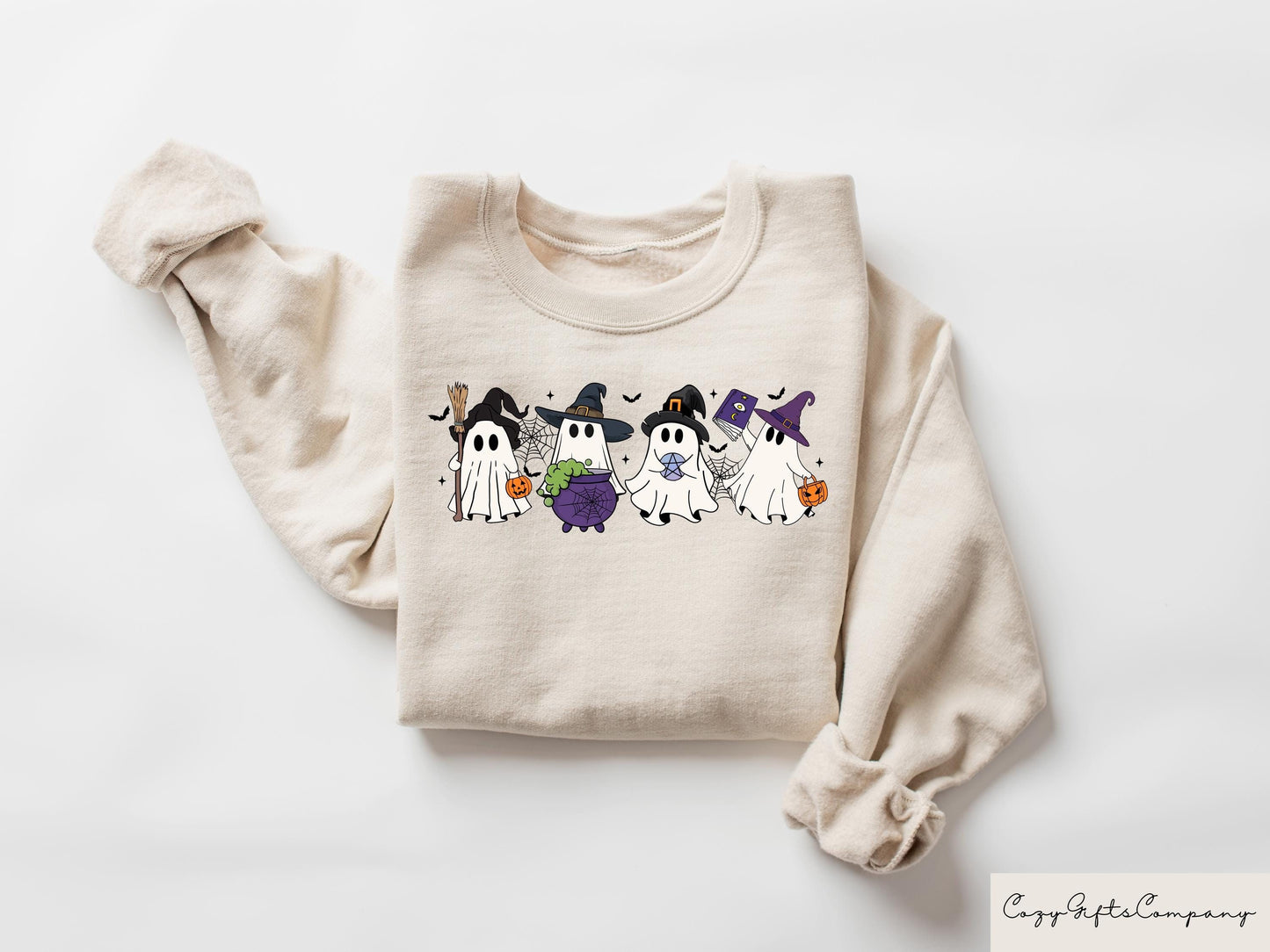 Acotar Ghost Sweatshirt Bookish Ghost Sweatshirt Throne Of Glass Book Reader Halloween Gift Book Ghosts Shirt Halloween Sweatshirt Sweatshirt – Fan Favorite · Top Pick For Any Outfit