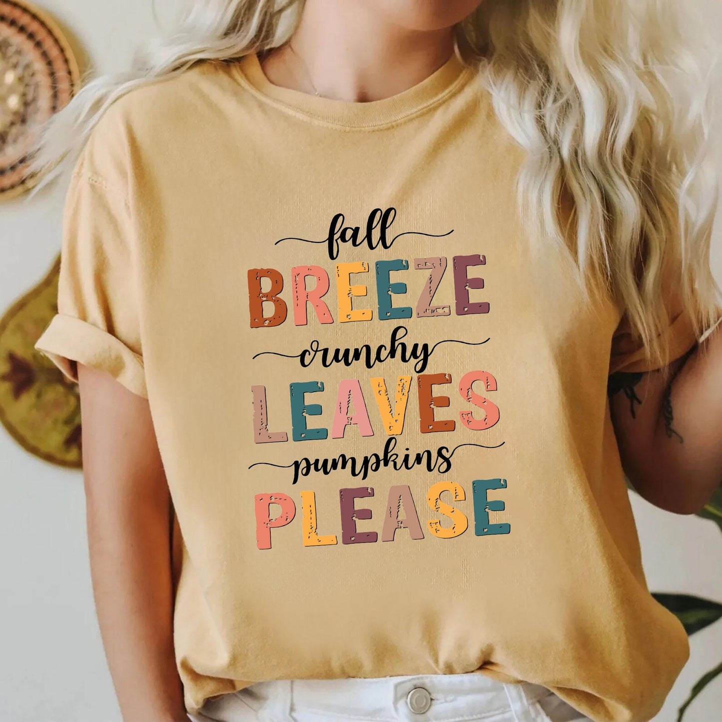 Fall Pumpkin ShirtAutumn Breeze and Pumpkins PleaseThanksgiving ShirtWomens Fall ShirtsCute Fall TeeThanksgiving GiftsThankful Shirt Graphic Tee – Feel-Good Design · Trending Graphic Apparel