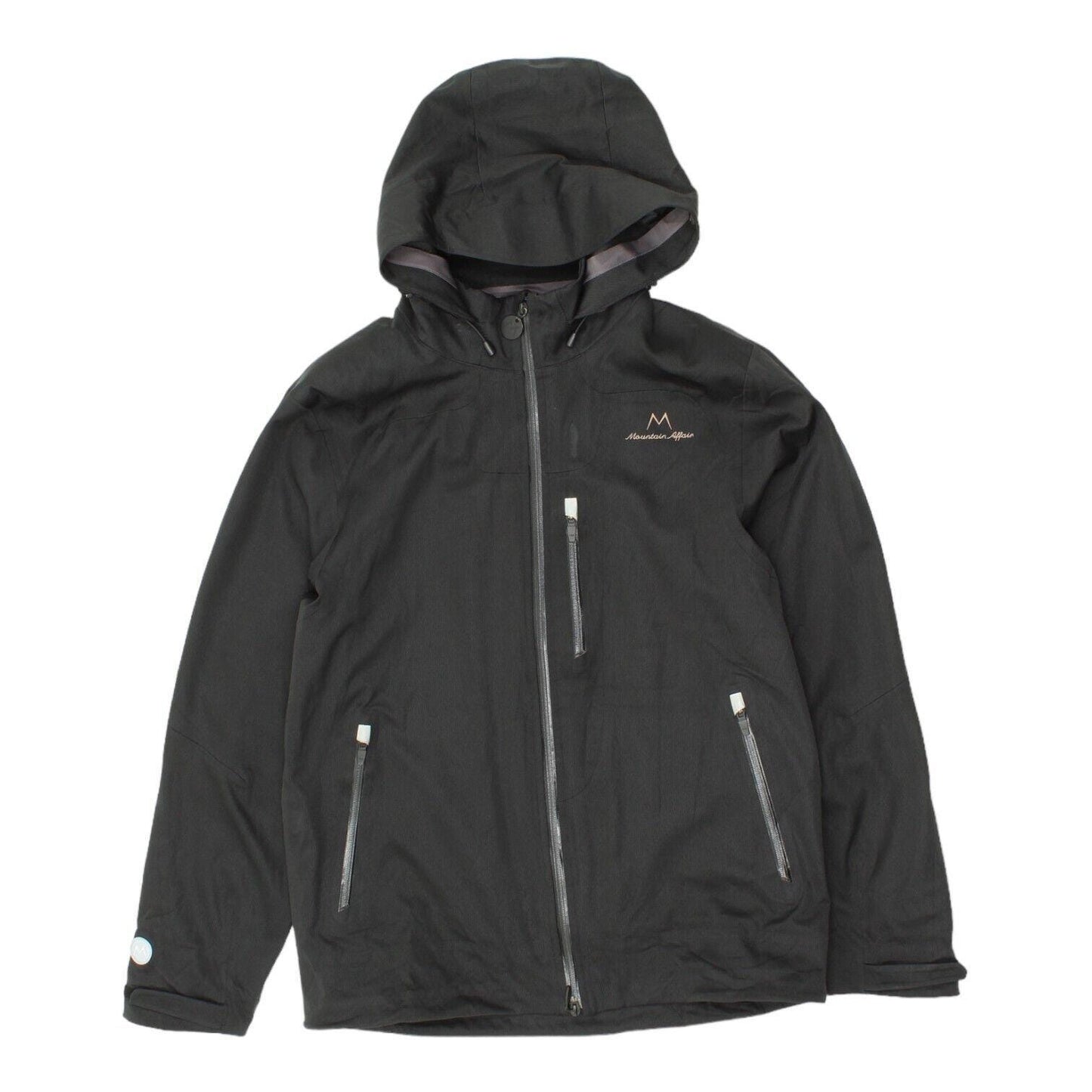 Mountain Affair Mens Black Hooded Rain Coat Vintage Outdoor Designer Jacket Graphic Tee – Bold Style · Must-Have Style