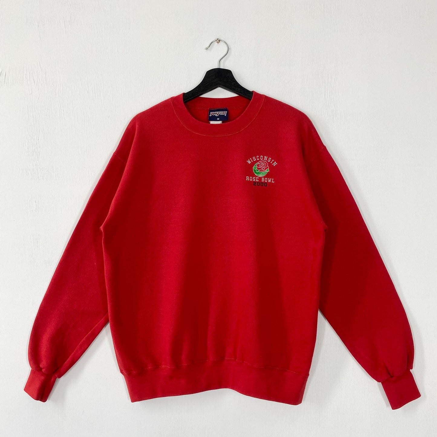 Vintage University Wisconsin Sweatshirt Wisconsin Crewneck University Wisconsin Sweater Pullover Wisconsin Badgers Embroidered Logo Medium Sweatshirt – Premium Graphic · Top Pick For Any Outfit