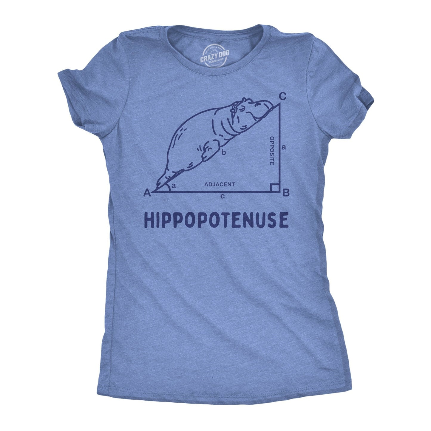 Hippopotenuse Hypotenuse Pythagorean Theorem Teacher Jokes Geeky Shirts Nerdy Shirts Funny Hippopotamus Shirts Funny Teacher Shirts Graphic Tee – Easygoing Wear · Perfect For Daily Wear