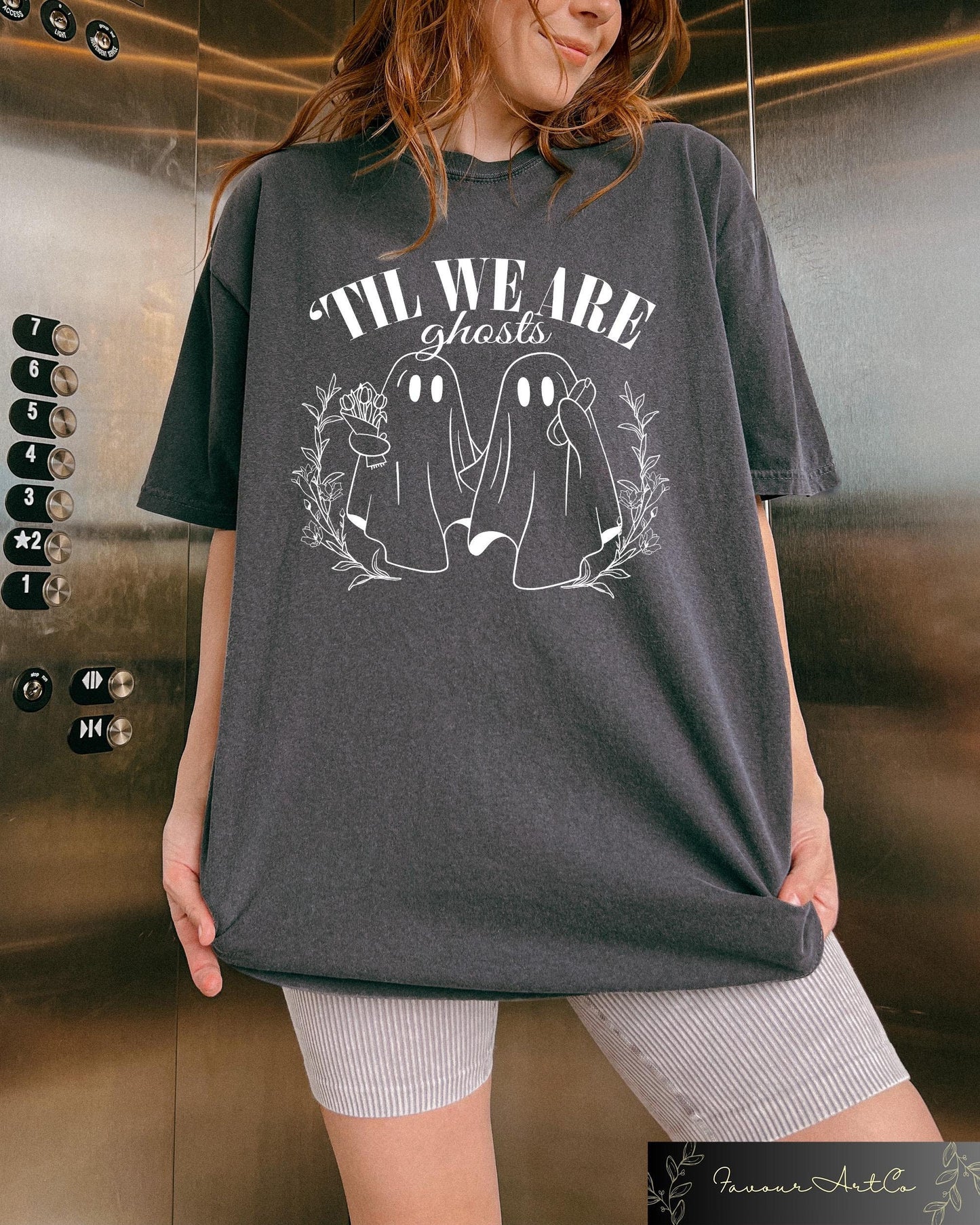 Til We Are Ghosts Couple Comfort Shirt Couple Halloween Shirts Spooky Mr and Mrs Shirt Spooky Couple Halloween Gifts Graphic Tee – Fan Favorite · Must-Have Style