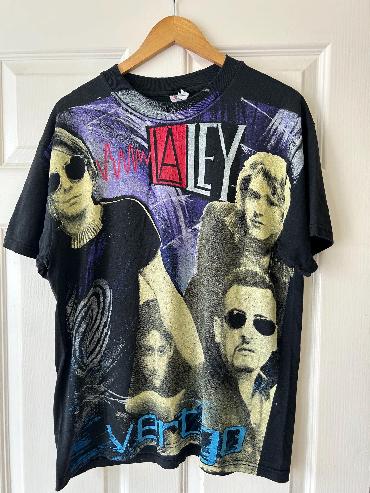 Vintage La Ley Vertigo T shirt Graphic Tee – Aesthetic Look · Great Gift For Fans