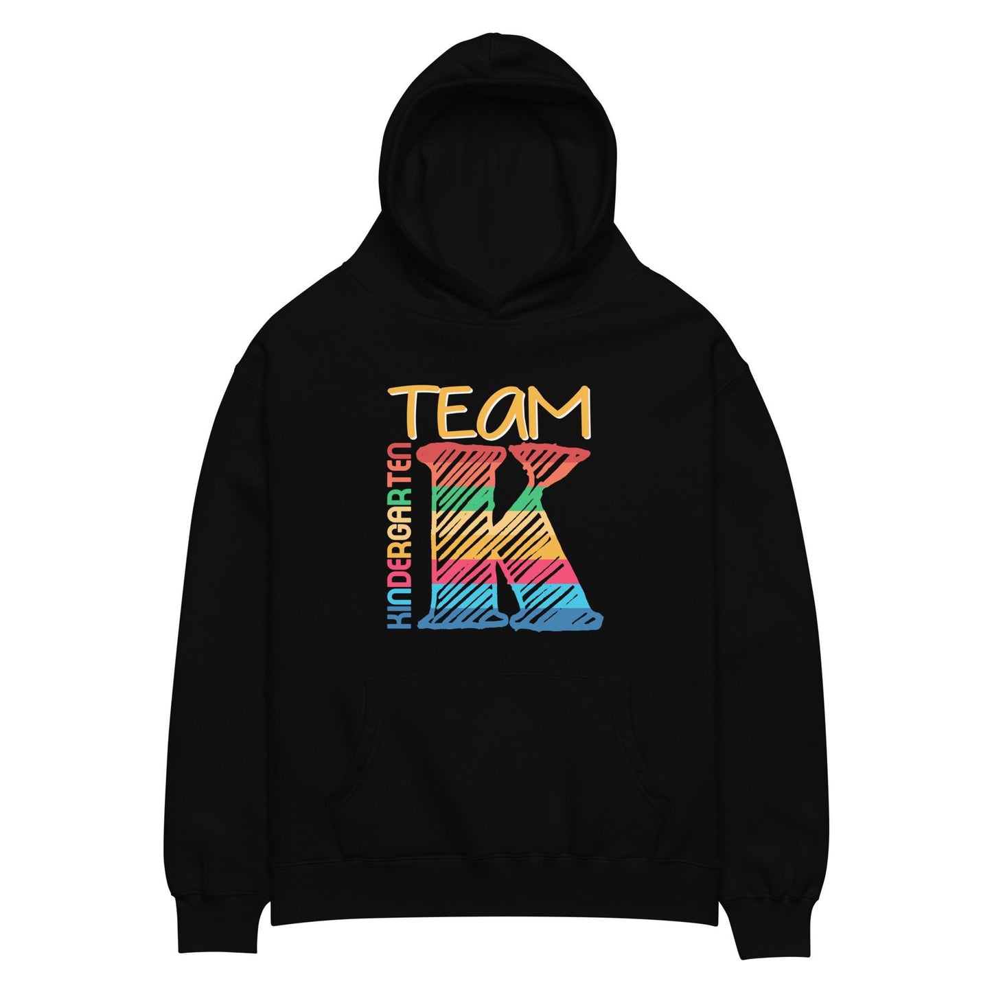 Team Kindergarten Back To School Unisex oversized hoodie Hoodie – Cozy Vibes · Must-Have Style