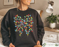 Christmas Lights Coquette Sweatshirt Retro Christmas Sweater Christmas Women39s Shirt Xmas Party Crewneck Cute Christmas Gifts Sweatshirt – Bold Style · Must-Have Style