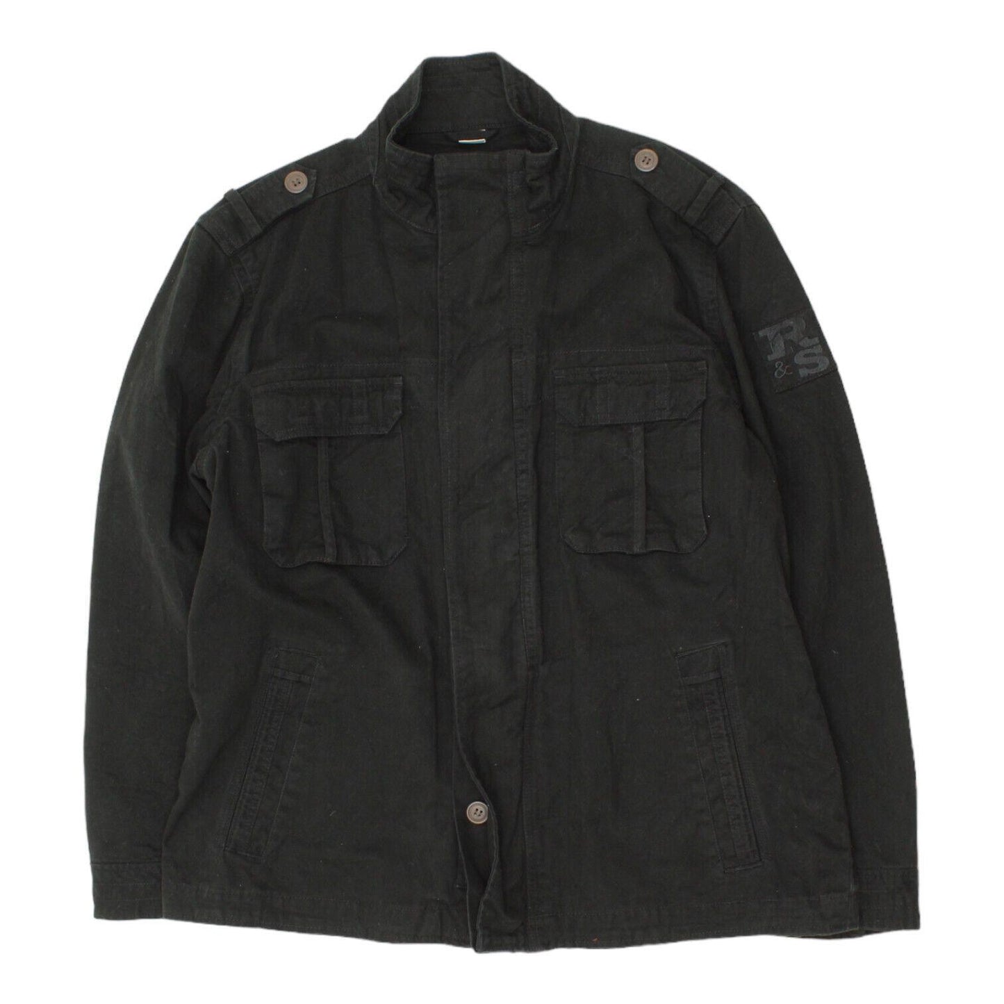 Selection BPC Mens Black Full Zip Utility Jacket Vintage High End Designer VTG Graphic Tee – Premium Graphic · Top Pick For Any Outfit
