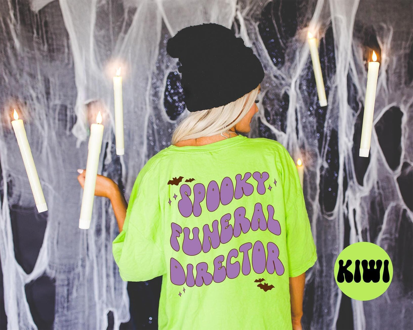Funeral Director Spooky Halloween Bats Shirt Gifts Back of Tshirt Tees TShirt Unisex Funny Birthday Gift Women Men Graphic Tee – Premium Graphic · Top Pick For Any Outfit