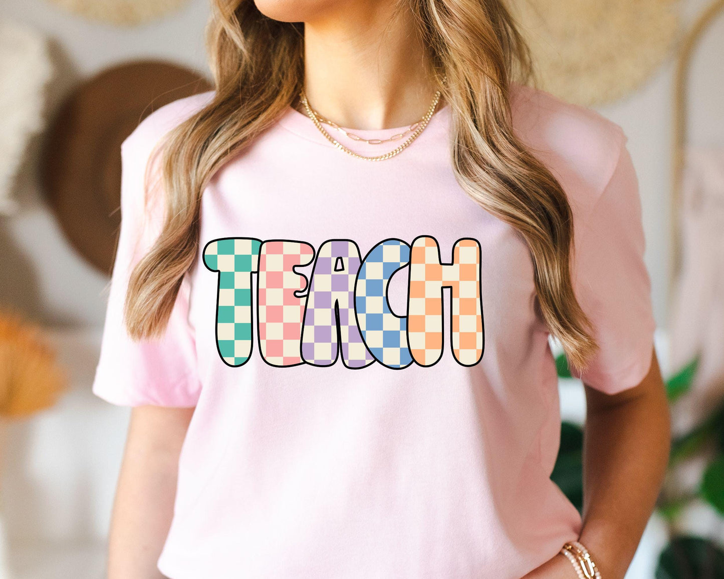 Teach T Shirt Teacher Shirt Teacher Gifts Gifts for Teachers Retro Teacher Shirt Retro Teach ShirtTeacher Appreciation ShirtRetro Tee Graphic Tee – Feel-Good Design · Top Pick For Any Outfit