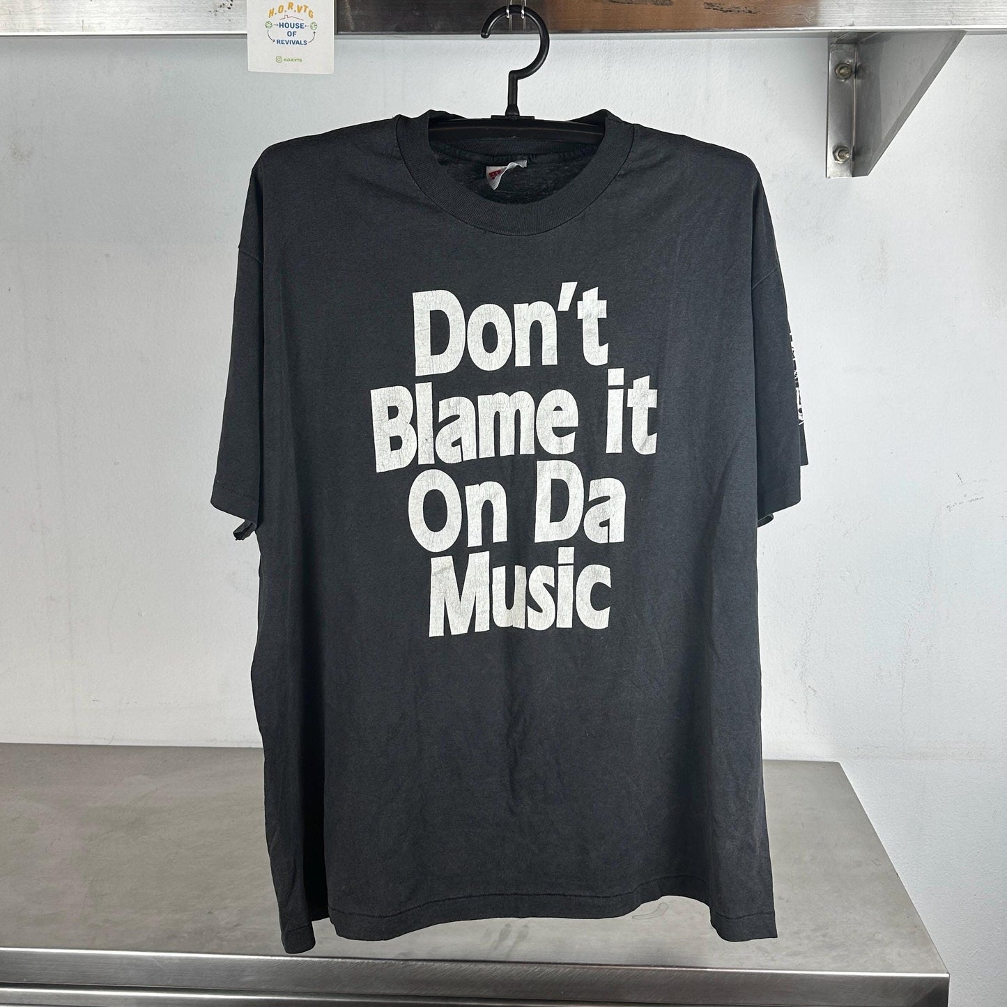 Vintage 1994 Trinity Garden Cartel Dont Blame it on Da Music Rap Hip Hop Group single stitch XL Black Hanes t shirt Graphic Tee – Warm & Stylish · Top Pick For Any Outfit