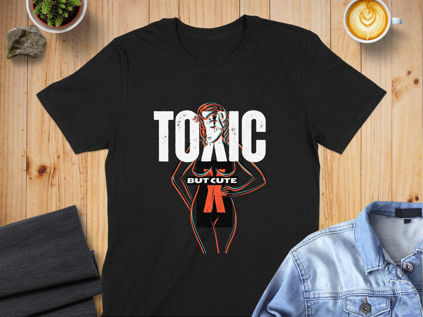 Toxic But Cute Shirt Graphic Tee – Everyday Comfort · High-Quality Print