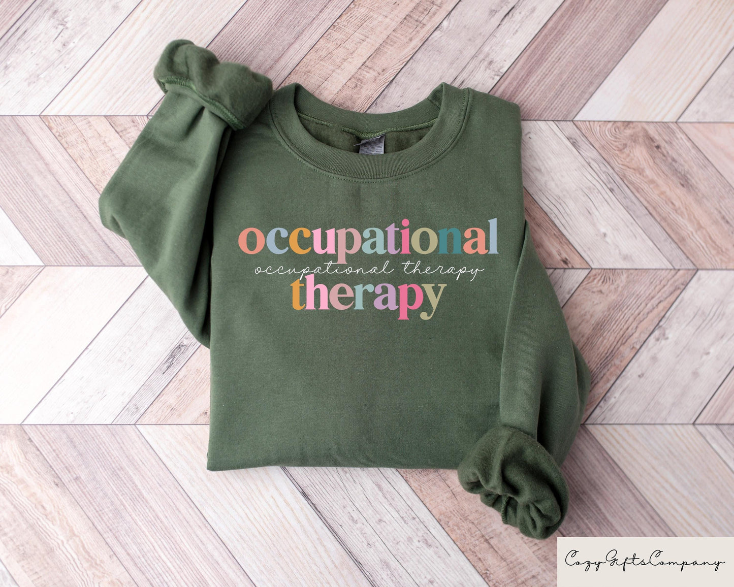 Retro Comfort Occupational Therapy Shirt OT Special Education Shirt Cute Therapist Gift Sped Teacher Gift Teacher Appreciation Gift Graphic Tee – Warm & Stylish · Perfect For Daily Wear