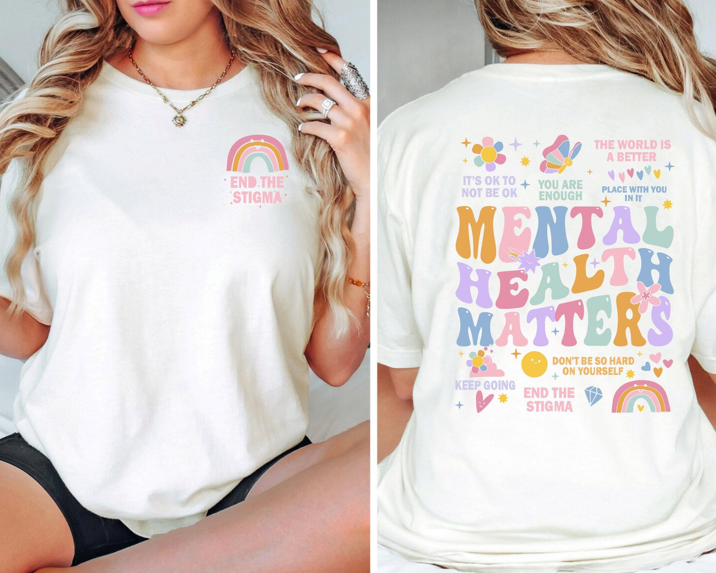 Mental Health Shirts Mental Health Awareness TShirt Mental Health Matters Awareness Mental Health Matters Mental Health Shirts Graphic Tee – Aesthetic Look · Top Pick For Any Outfit