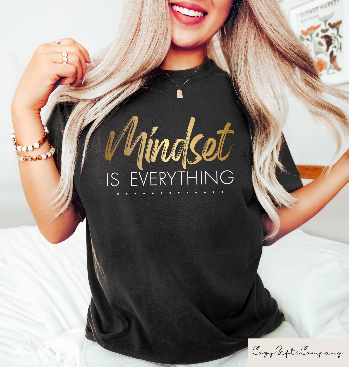 Mindset Is Everything Sweatshirt Motivational T Shirt Women39s Positivity Motivational ShirtMental Health Tshirt Inspirational Sweater Sweatshirt – Everyday Comfort · Trending Graphic Apparel