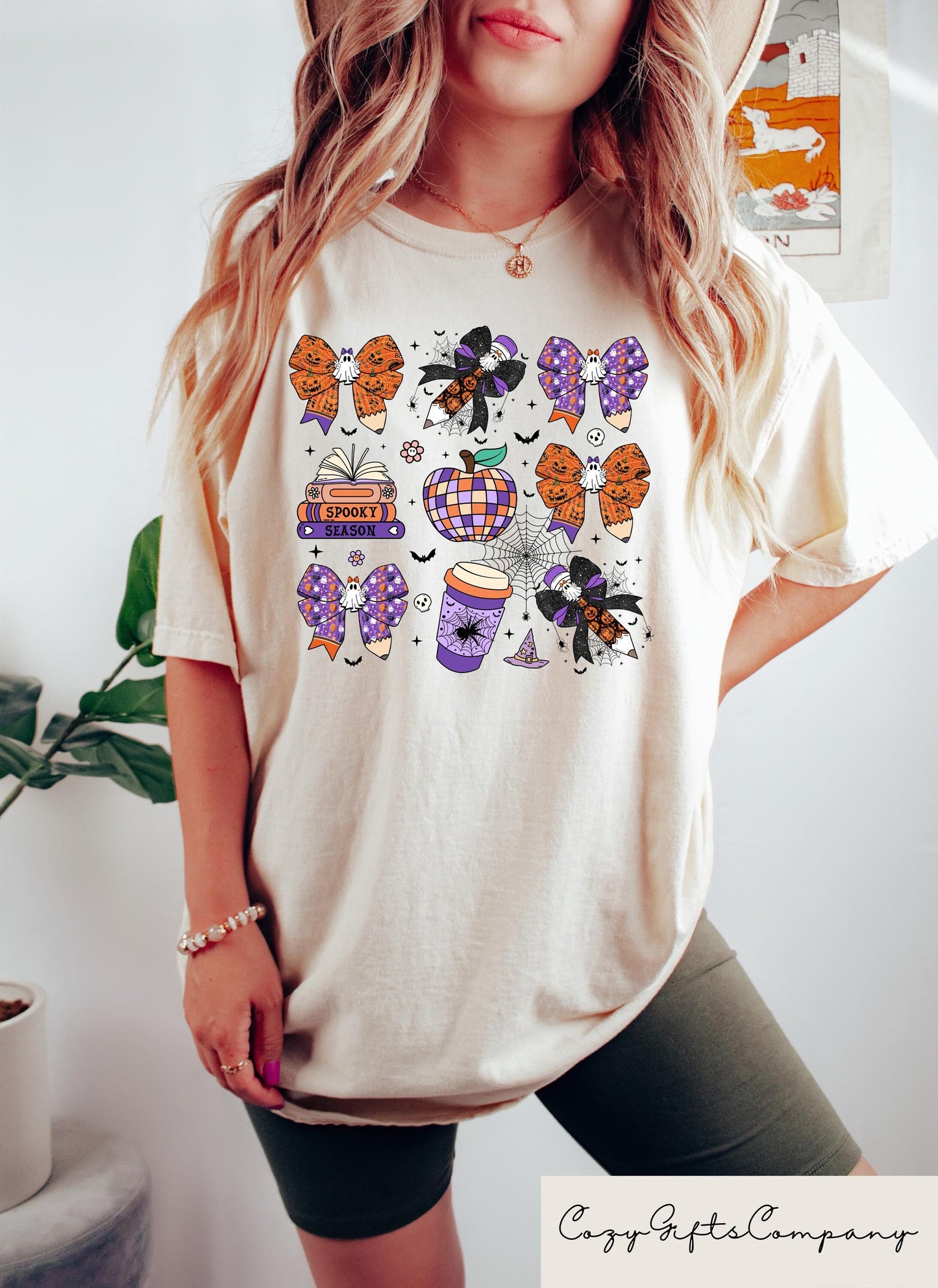 Coquette Teacher Halloween Shirt Halloween Teacher Sweatshirt Halloween Coquette Pencil T Shirt Spooky Teacher Shirt Gift for Halloween Sweatshirt – Fan Favorite · Perfect For Daily Wear