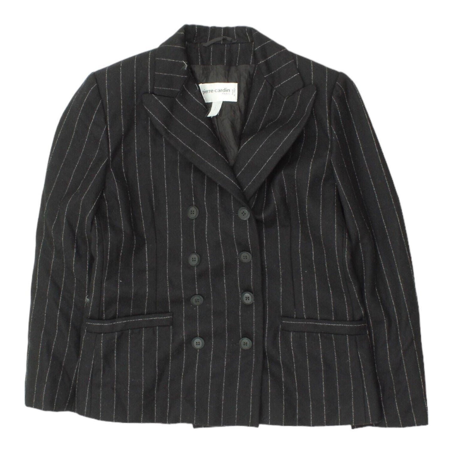 Pierre Cardin Womens Black Double Breasted Blazer Jacket Vintage Designer VTG Graphic Tee – Cozy Vibes · High-Quality Print