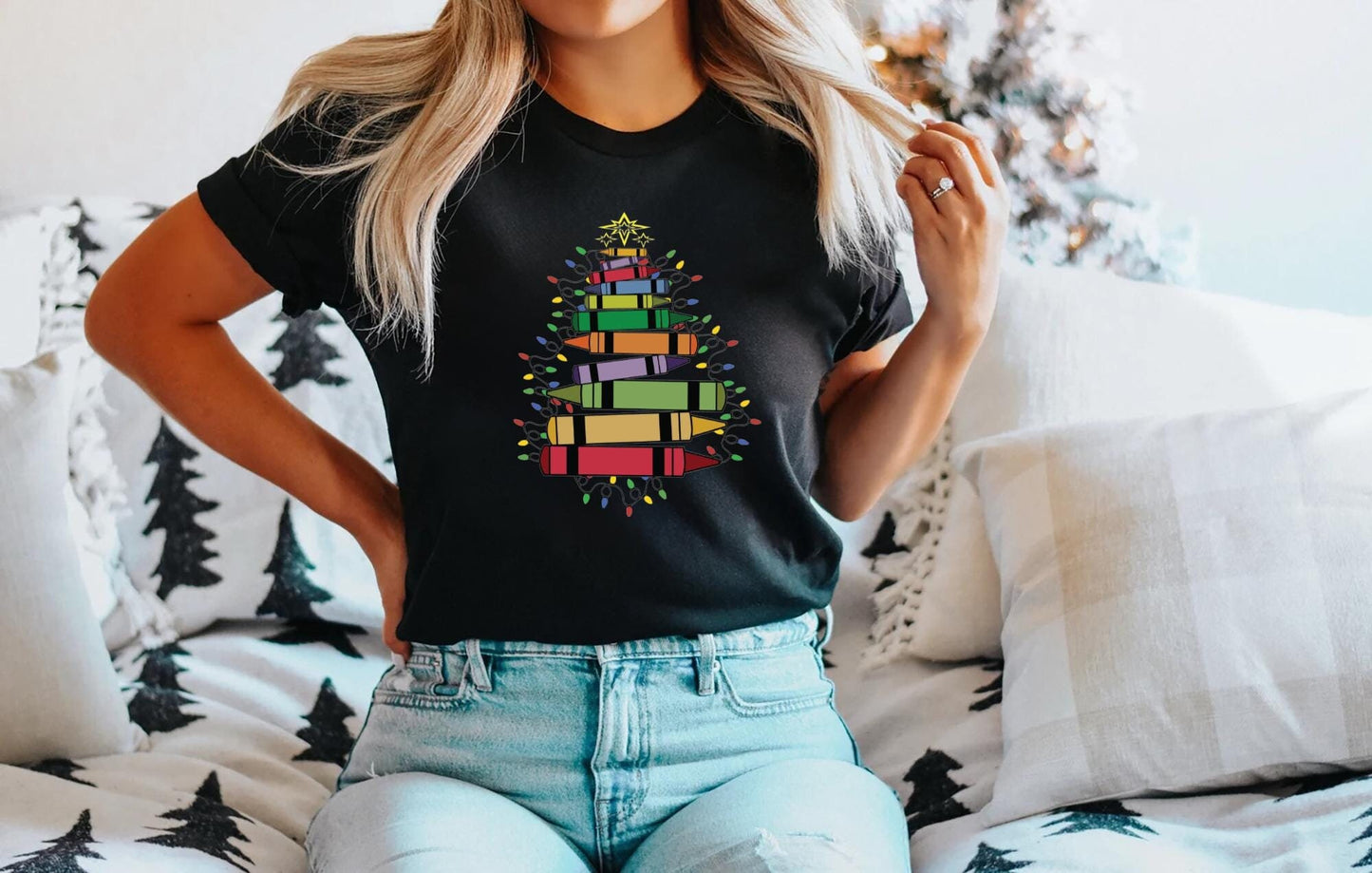 Christmas Teacher Shirt Christmas Gift For Teacher Teaching Tee Teachers Day Teachers Life Shirt Teacher LifeChristmas Sweatshirt Sweatshirt – Easygoing Wear · Top Pick For Any Outfit