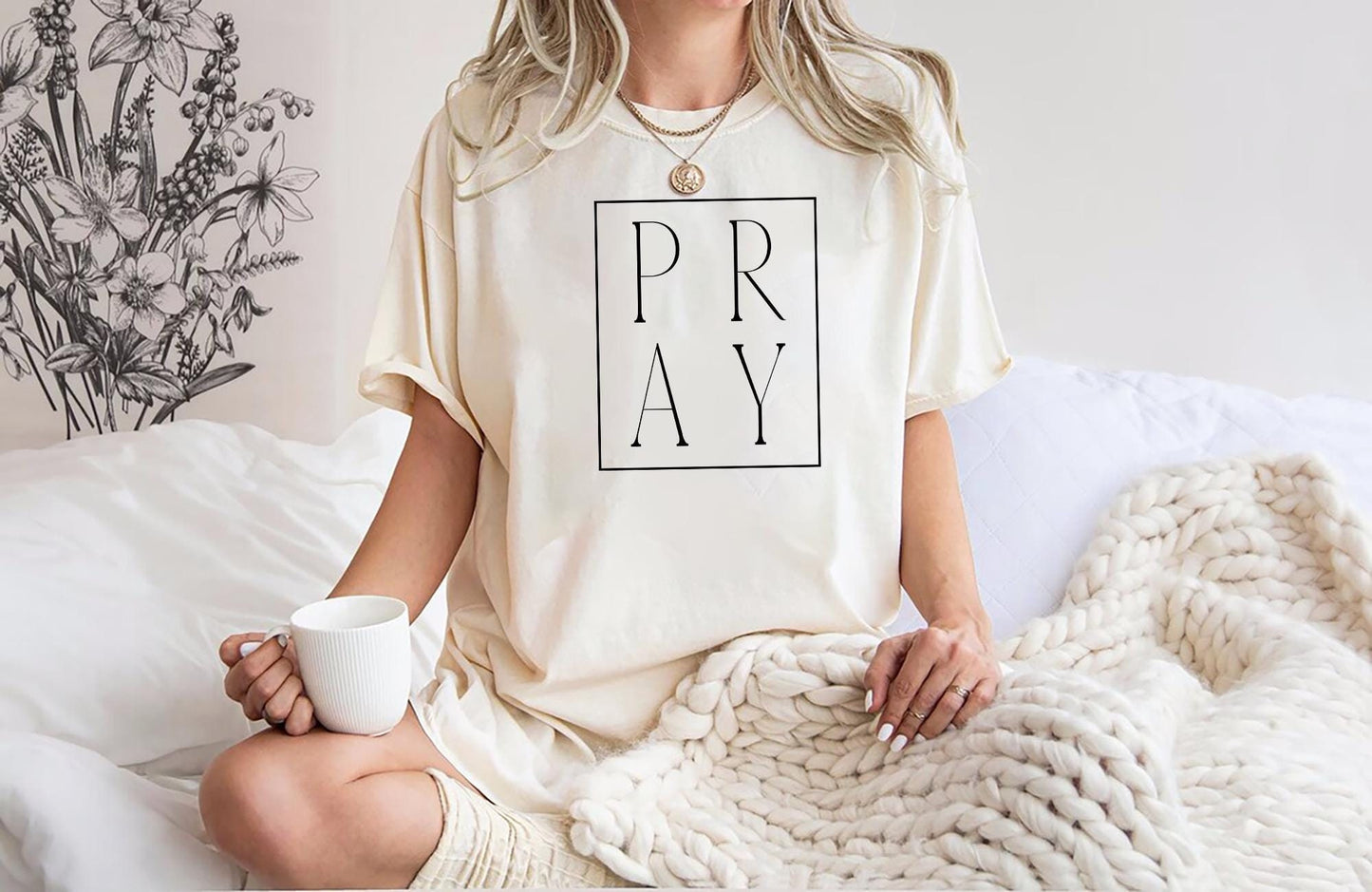 Inspirational Pray Graphic Tee Faith Based Christian Shirt Religious Prayer T Shirt for Men Women Spiritual Apparel Gift for Believers Graphic Tee – Easygoing Wear · Trending Graphic Apparel